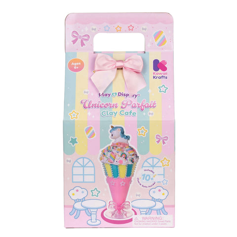 Clay Kit - Play & Display Unicorn Parfait Cafe