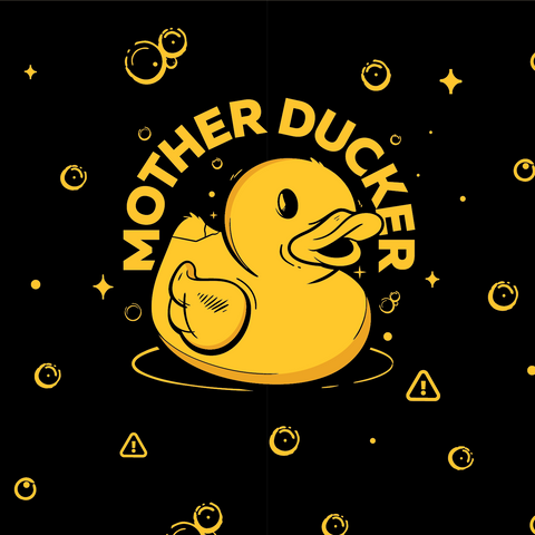Crew Socks - Mother Ducker Crew Socks