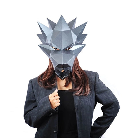 3D PaperCraft - Werewolf Mask