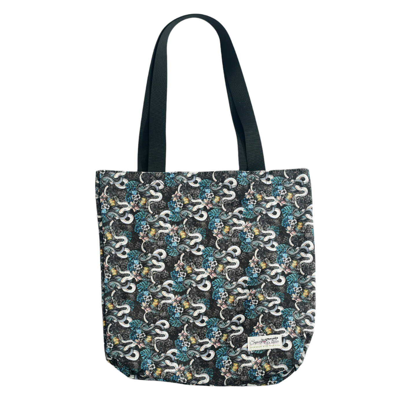 Canvas Shopping Tote - Venom Grove