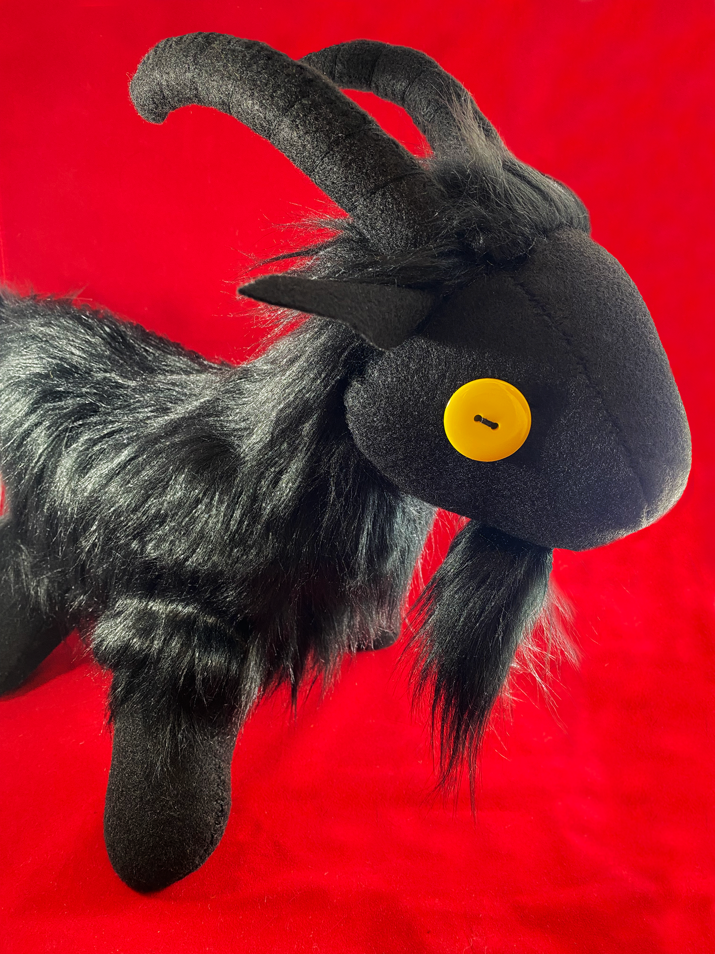 Stuffed Animal - Black Phillip