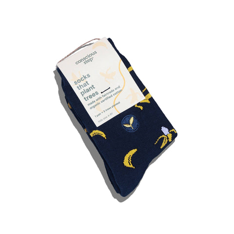 Kids Socks that Plant Trees - Bananas