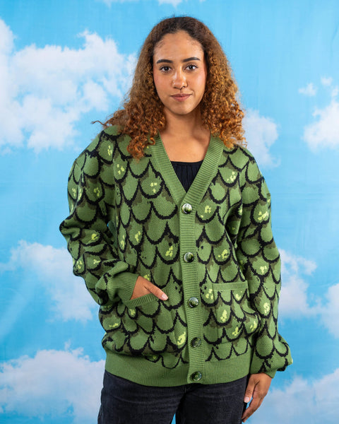 Cardigan - Green Dragon