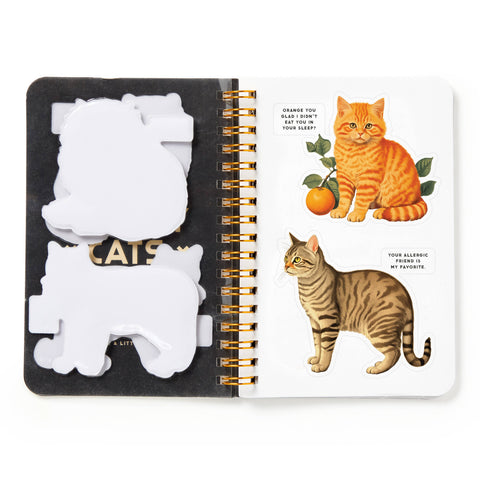 Sticker Book - Brass Monkey Moody Cats