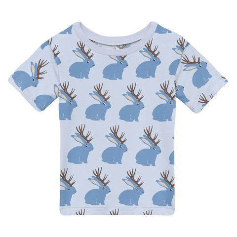 Easy Fit Crew Neck Tee (Short Sleeve) - Dew Jackalope