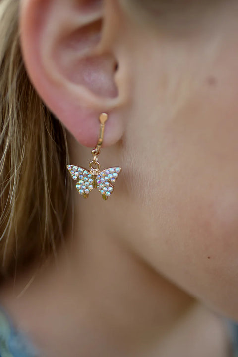 Dress Up - Boutique Butterfly Clip on Earrings (2pc)