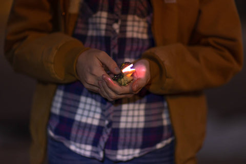 Flashlight - Green T-Rex Carabiner