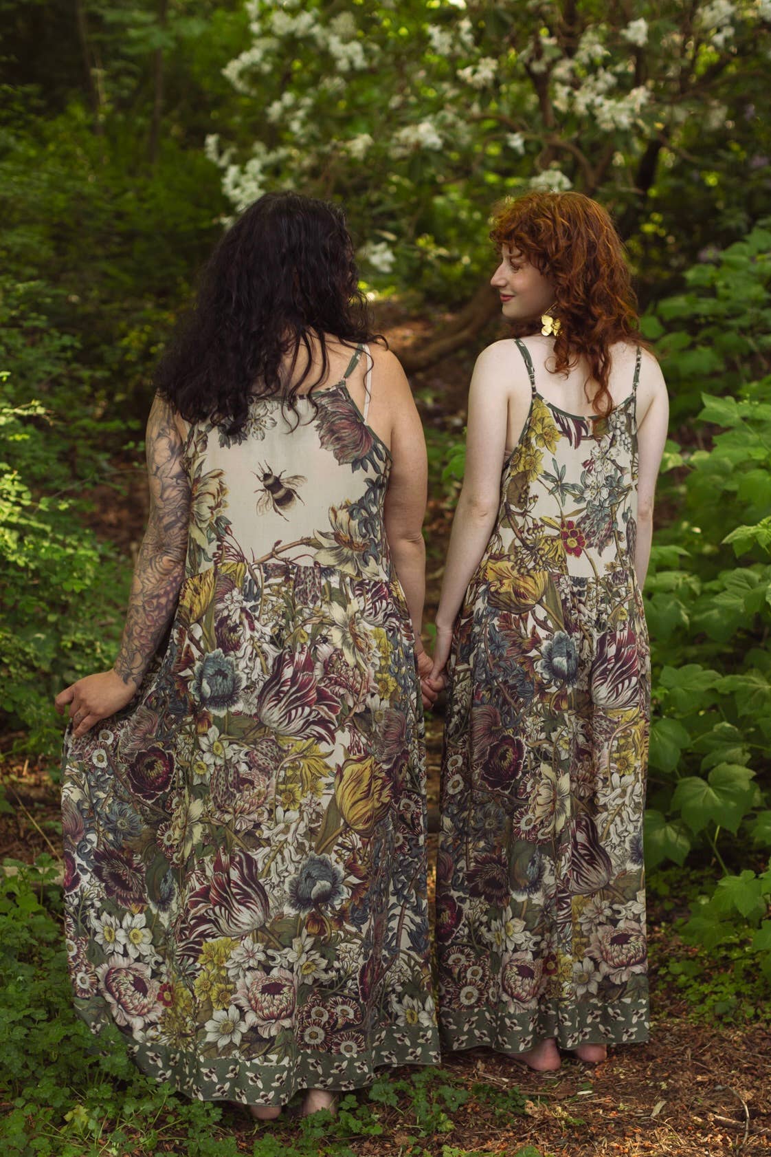 Bohéme Slip Dress - Love Grows Wild with Bees