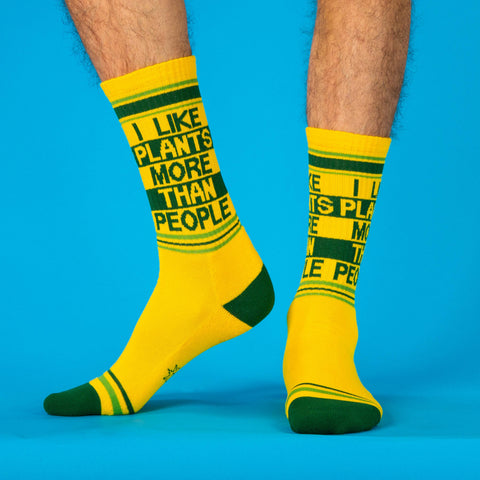 Socks - I Like Plants More Than People