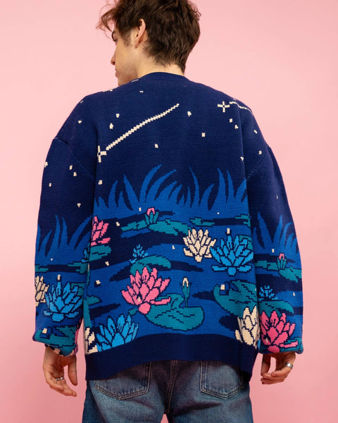 Cardigan - Water Lily