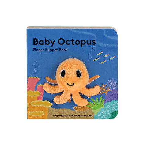 Board Book - Baby Octopus Finger Puppet