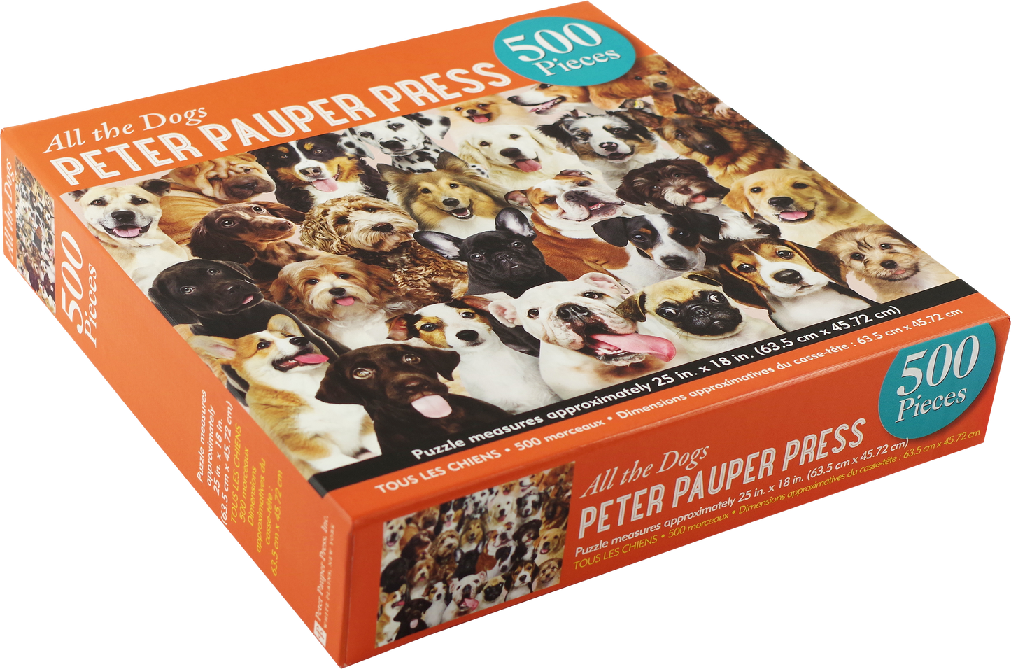 All The Dogs 500 Piece Jigsaw Puzzle