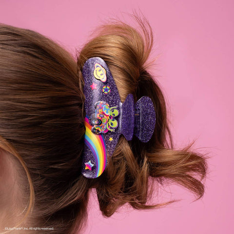 Glitter Claw Clip - Lisa Frank x Kitsch Zoomer™ & Zorbit™