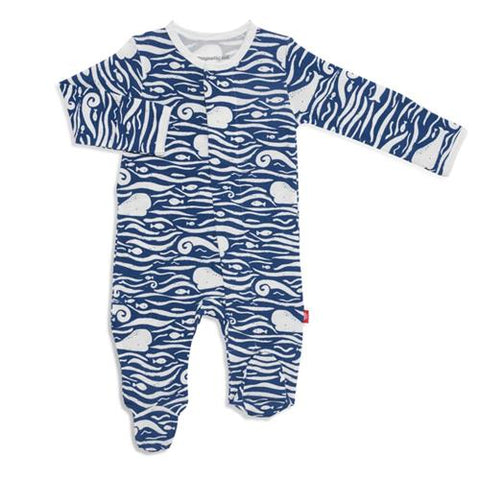 Footie (Magnetic) - Whale Hello There