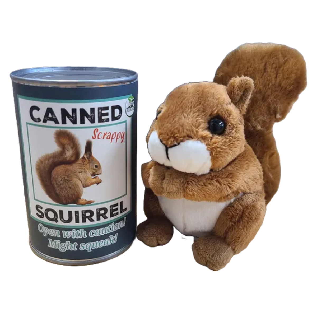 Stuffed Animal - Canned Squirrel