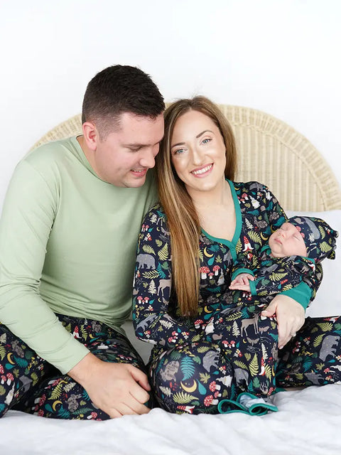 Women's Pajama Top - Night Forest