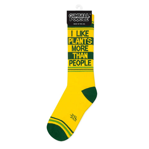 Socks - I Like Plants More Than People