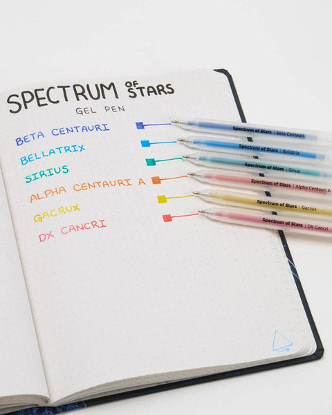 Gel Pens (6 Pack) - Spectrum of Stars