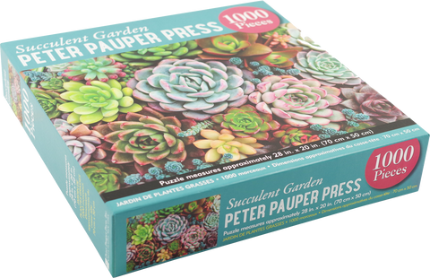 Succulent Garden Jigsaw Puzzle