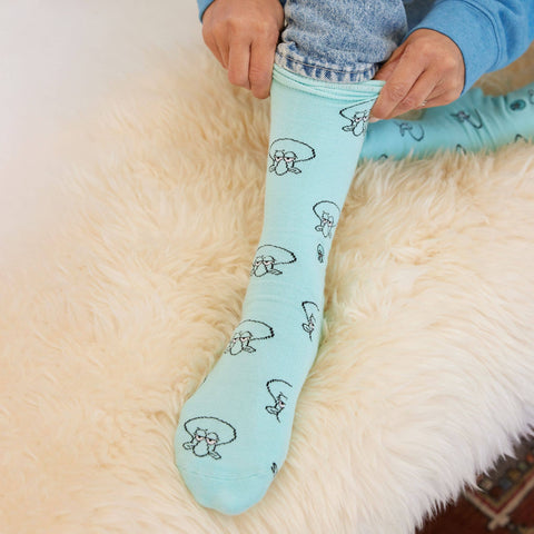 Socks that Protect Oceans - Squidward