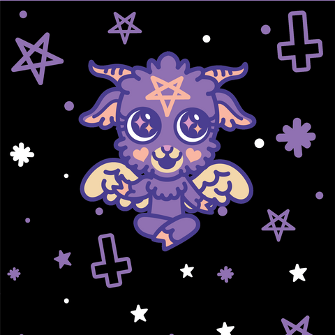 Crew Socks - Baby Baphomet