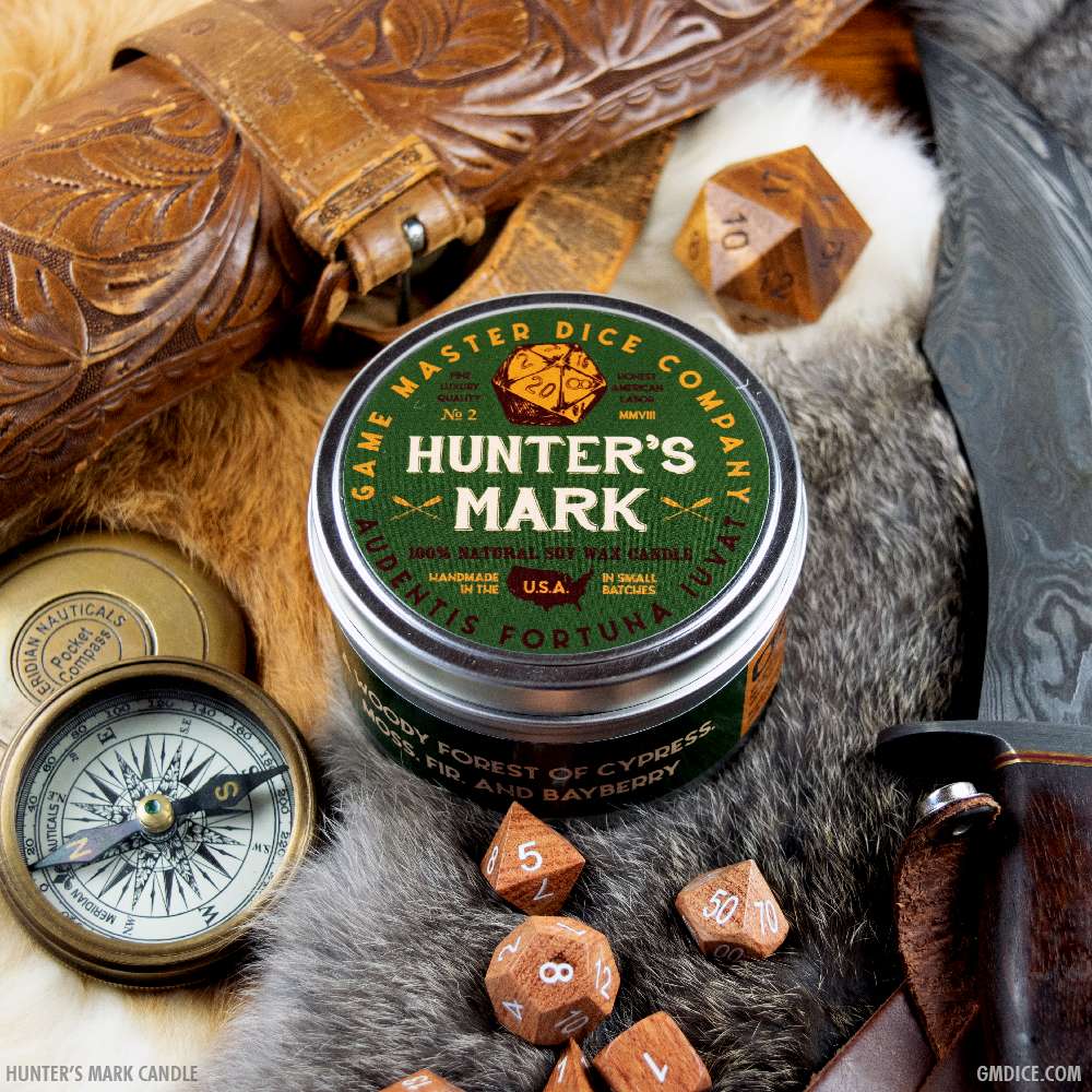 Gaming Candle (8oz) - Hunter's Mark