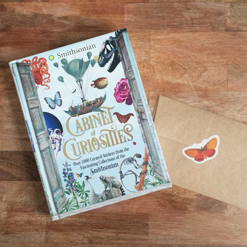 Sticker Book (Hardcover) - Cabinet of Curiosities