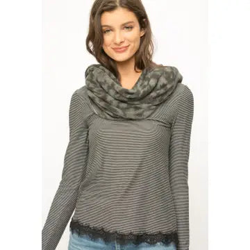 Scarf - Knit Black