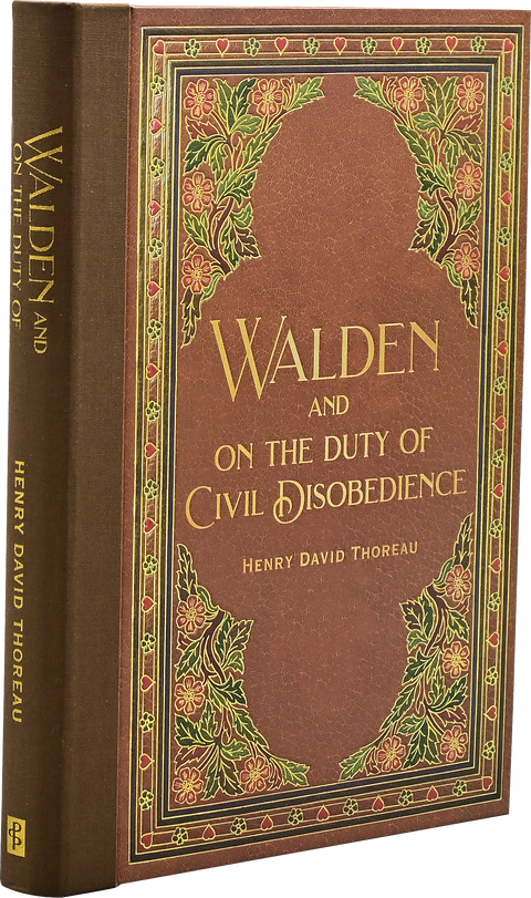 Book (Hardcover) - Walden & Civil Disobedience (Masterpeice Library Edition)