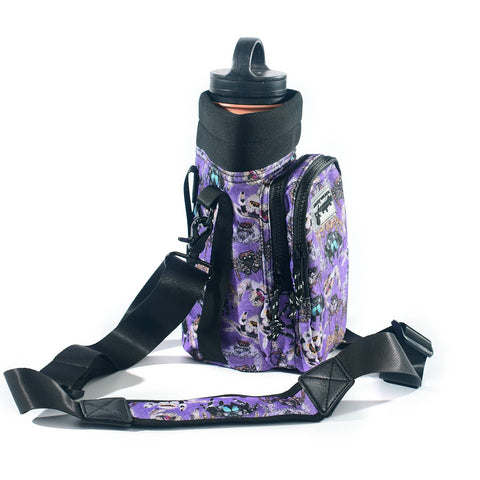 Water Bottle Carrier - Jumping Spiders