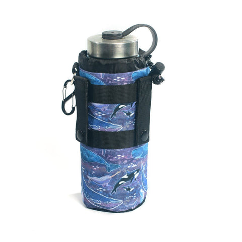 Water Bottle Holder - Whale Song