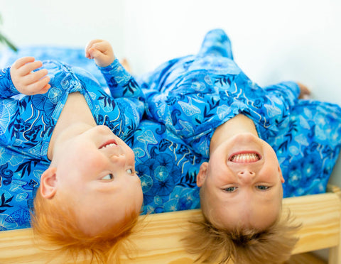 Convertible Footie (Zipper) - Mushroom Forest