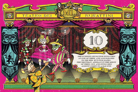 Book (Hardcover) - Adventures of Pinocchio: MinaLima Edition