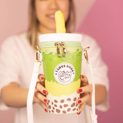 Boba Milk Tea Handbag - Matcha