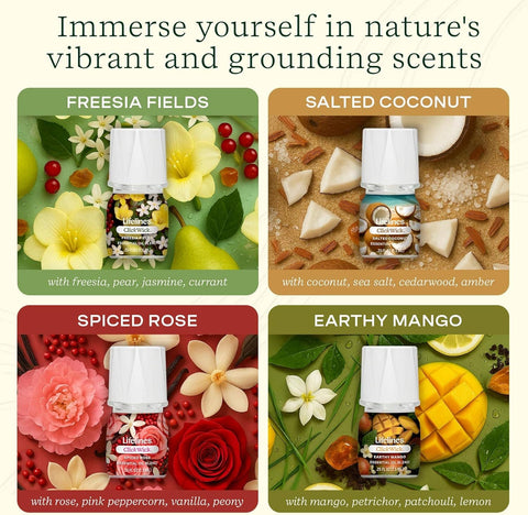 Lifelines Lush Earth ClickWick Collection - 4 Pack