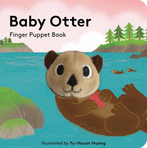 Board Book - Baby Otter Finger Puppet