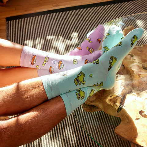 Socks that Find a Cure - Rugrats Blue Reptars