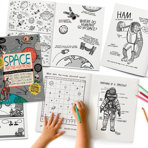 Coloring & Activity Book - Space, Above & Beyond