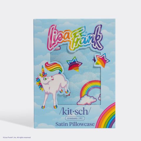 Standard Satin Pillowcase - Lisa Frank x Kitsch Markie™