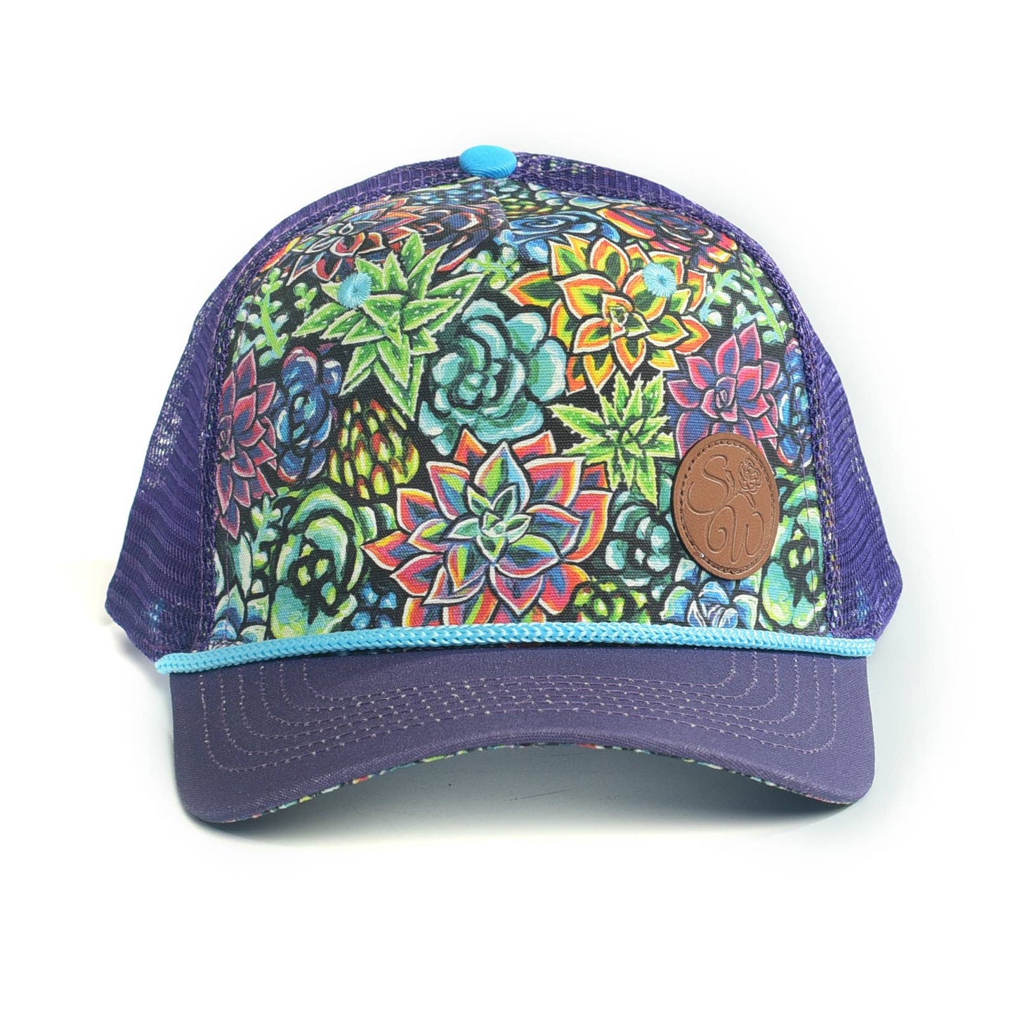 Recycled Trucker Hat - Succulents