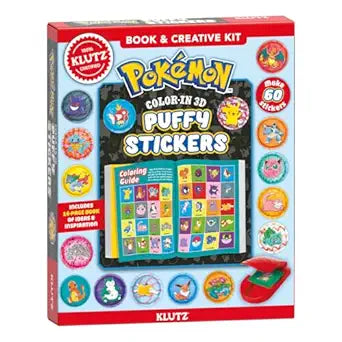 Arts & Crafts - Color-in 3D Puffy Stickers