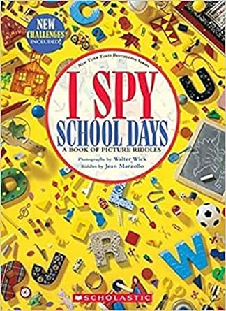 Book (Hardcover) - I Spy: School Days