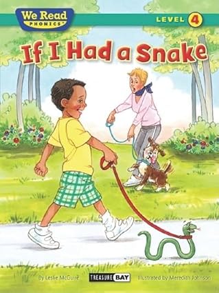 Book (Paperback) - We Read Phonics: If I Had A Snake - Level 4