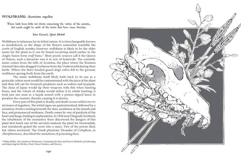 Book (Hardcover) - Botanical Curses and Poisons: The Shadow-Lives of Plants