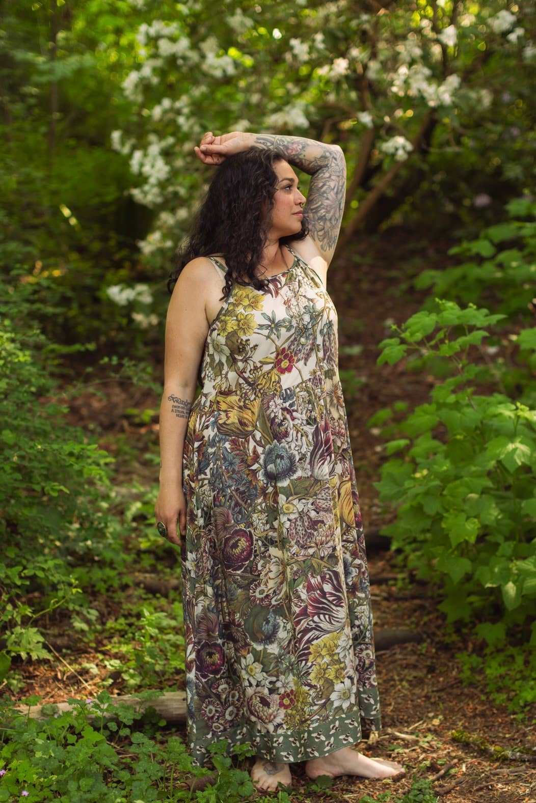 Bohéme Slip Dress - Love Grows Wild with Bees