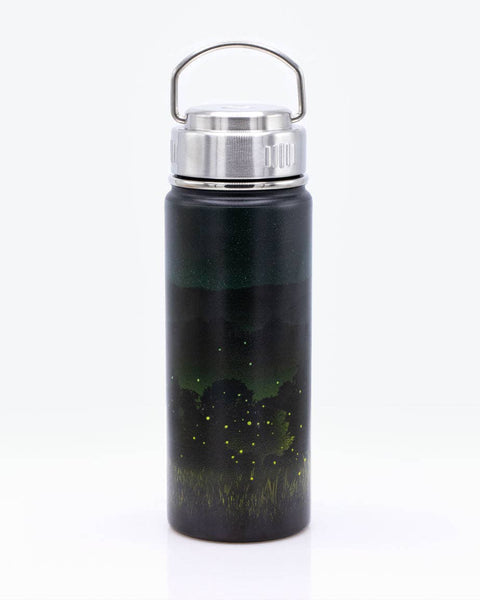 Water Bottle (18oz) - Firefly Meadow Steel