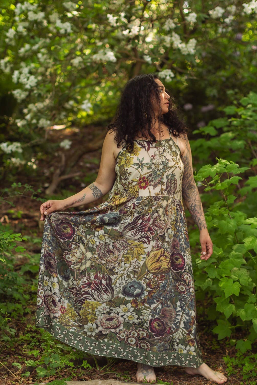 Bohéme Slip Dress - Love Grows Wild with Bees