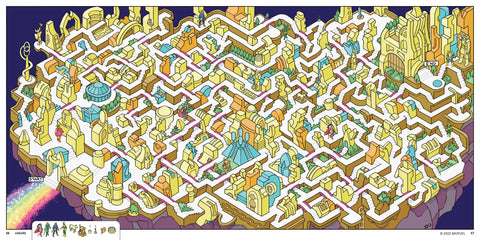 Book (Paperback) - Marvel Mazes