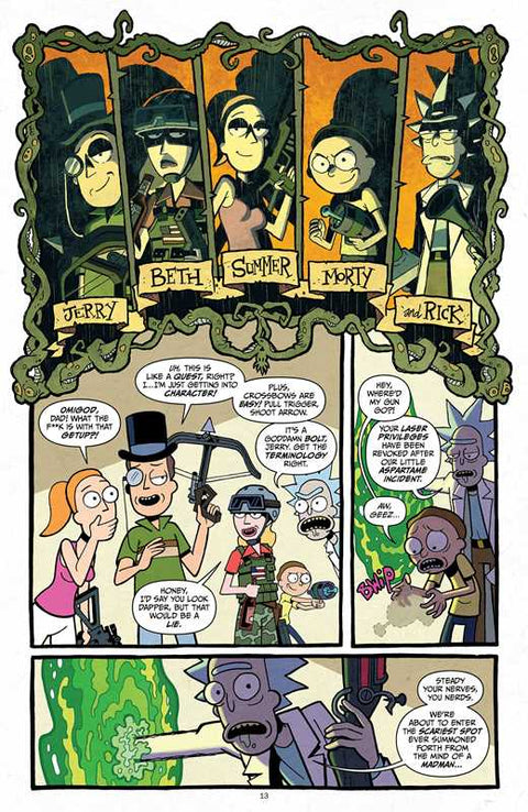 Book (Hardcover) - Rick and Morty vs. Cthulhu Deluxe Edition by Jim Zub