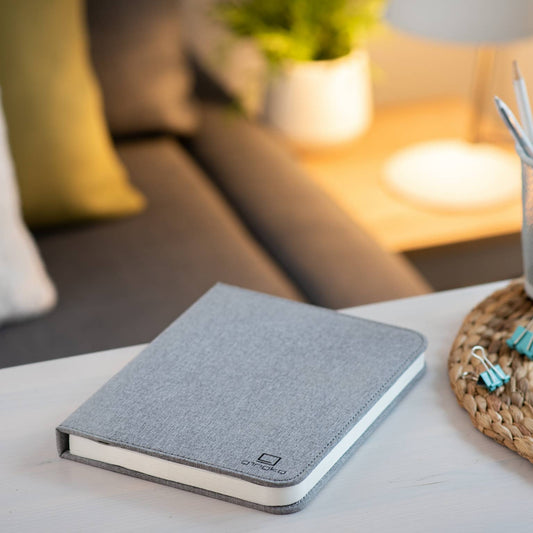 Smart Light - Linen Fabric Smart Book Light: Urban gray / Large